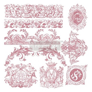 Redesign Decor Clear-Cling Stamps - Chateau De Maisons - 30,48 cm x 30,48 cm