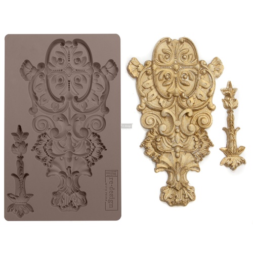 [655350640972] Redesign Décor Moulds® - Garden Emblem - 1 pc, 12,7 cm x 20,32 cm, 8 mm thickness