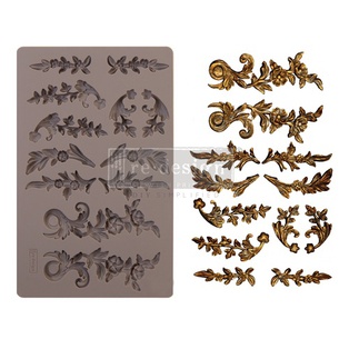 Redesign Decor Moulds® - Delicate Flora - 5" x 8", 8mm thickness