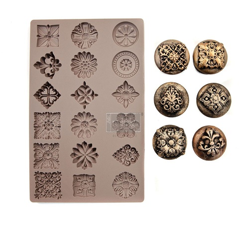 [655350638856] Redesign Décor Moulds® - Curio Trinkets - 1 pc, 12,7 cm x 20,32 cm, 8 mm thickness