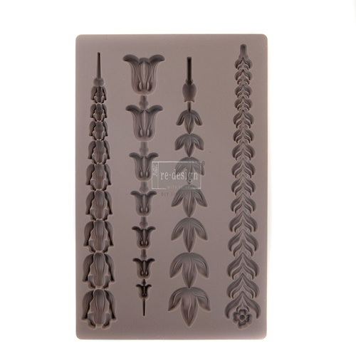 [655350636432] Redesign Décor Moulds® - Regal Filaments - 1 pc, 12,7 cm x 20,32 cm, 8 mm thickness