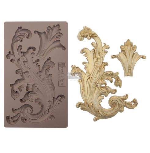 [655350641153] Redesign Décor Moulds® - Portico Scroll II - 1 pc, 12,7 cm x 20,32 cm, 8 mm thickness