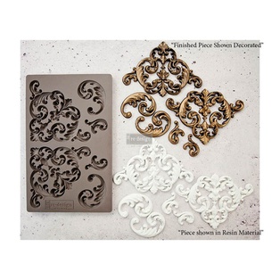Redesign Décor Moulds® - Hollybrook Ironwork - 1 pc, 12,7 cm x 20,32 cm, 8 mm thickness