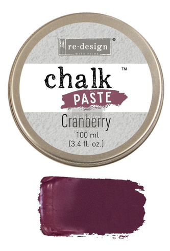 [655350635305] Redesign Chalk Paste® 3.4 fl. oz. (100ml) - Cranberry